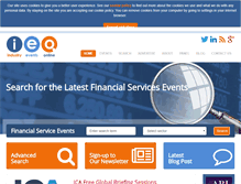 Tablet Screenshot of industryeventsonline.com